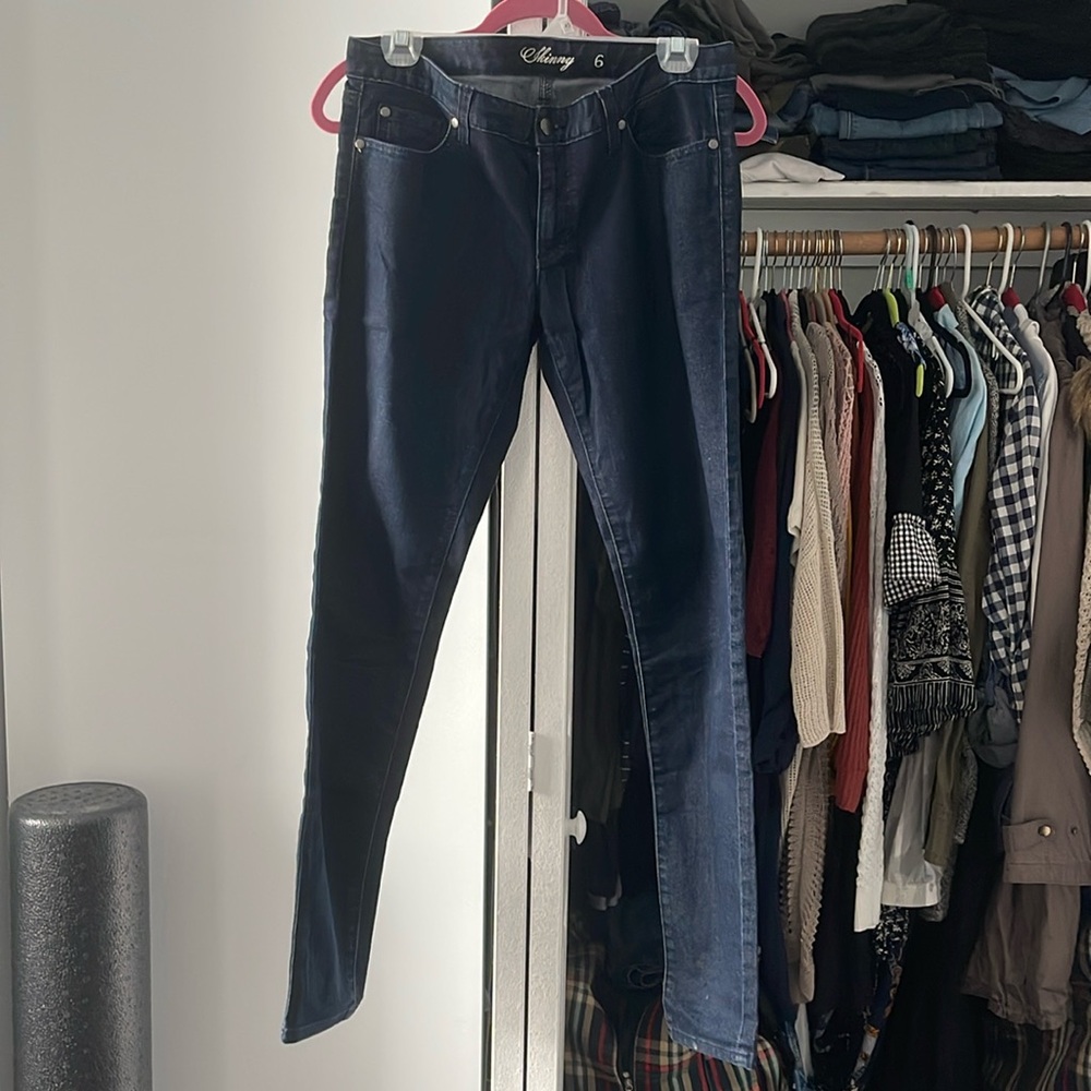 Tommy Hilfiger skinny dark jeans
